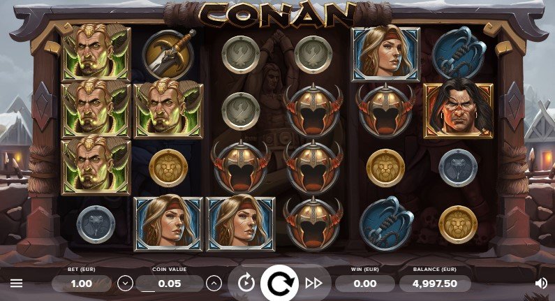Conan slot igra