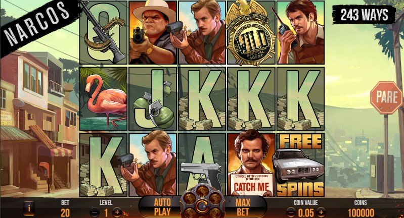 Narcos slot igra