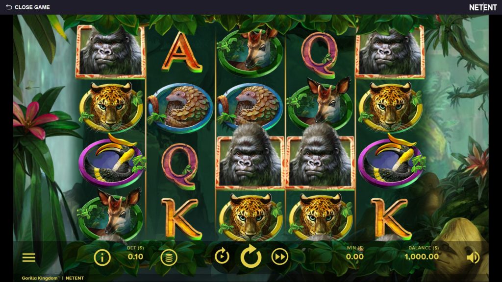 Gorilla Kingdom Slot Igra