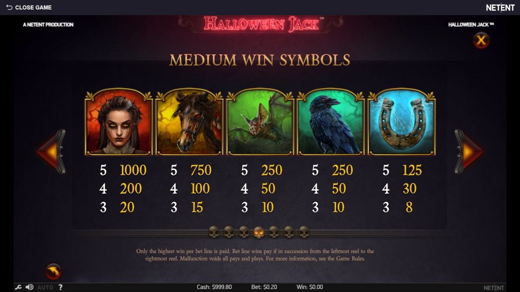 Halloween Jack Slot Medium Symbols