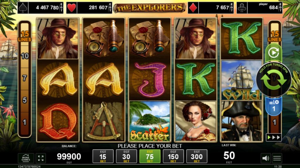 The Explorers Slot igra