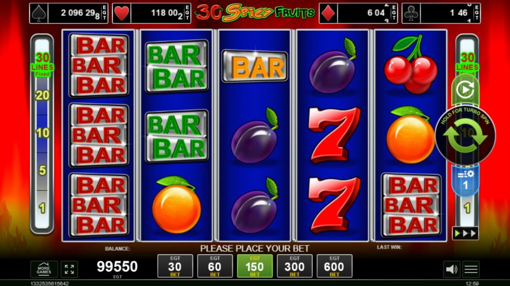 30 Spicy Fruits Slot