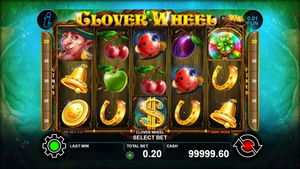 Clover Wheel Slot game