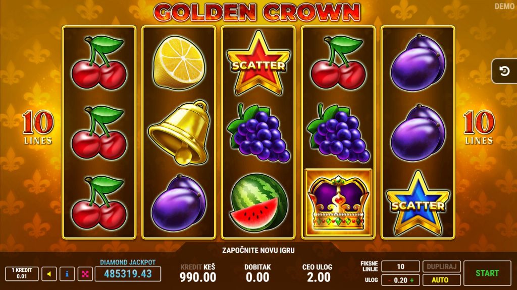 Golden Crown Slot Game