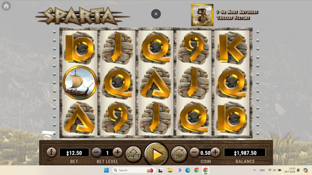 Sparta Slot Game