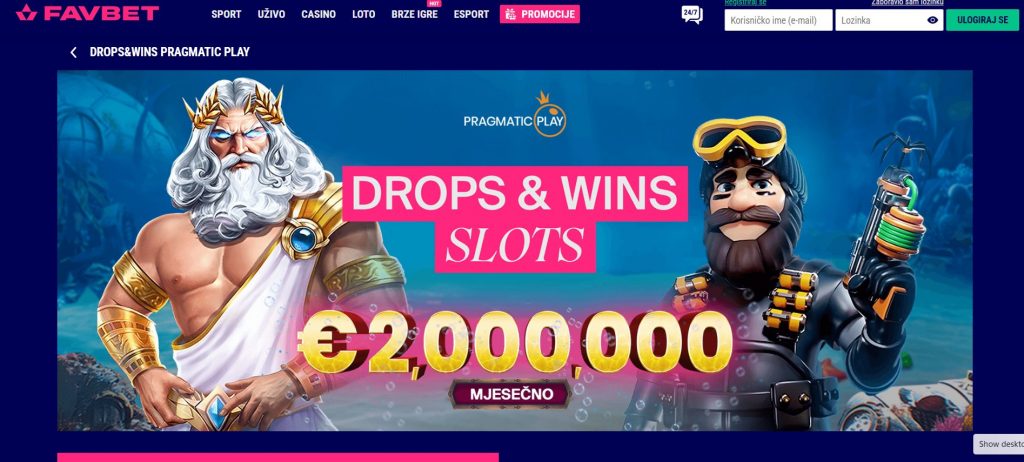 Favbet Casino Drops & Wins 