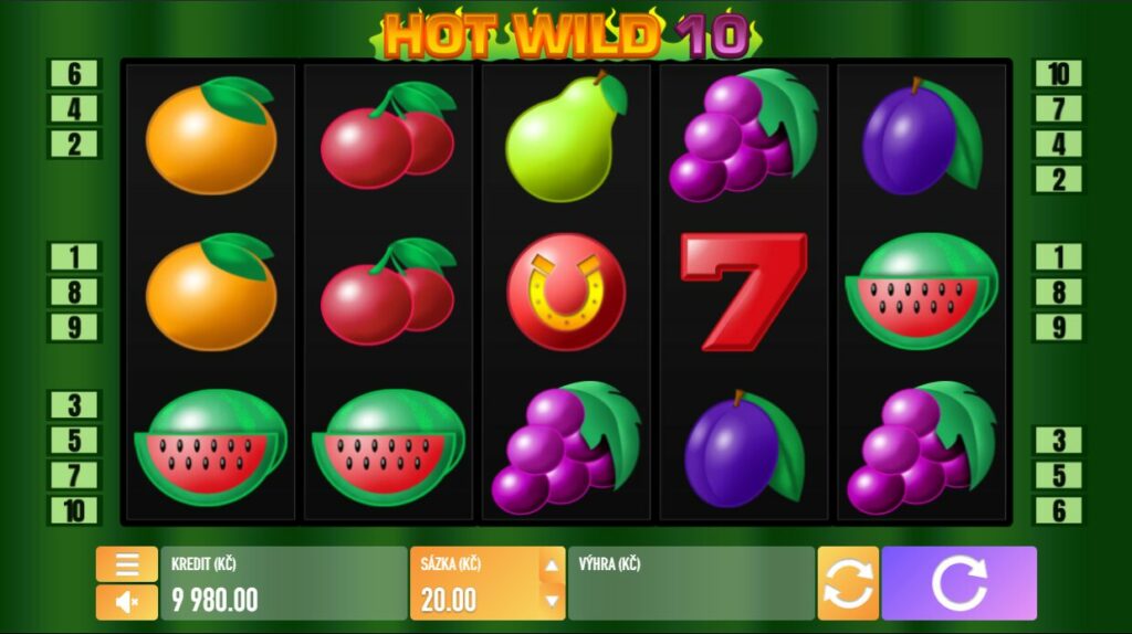 Hot Wild 10 Slot